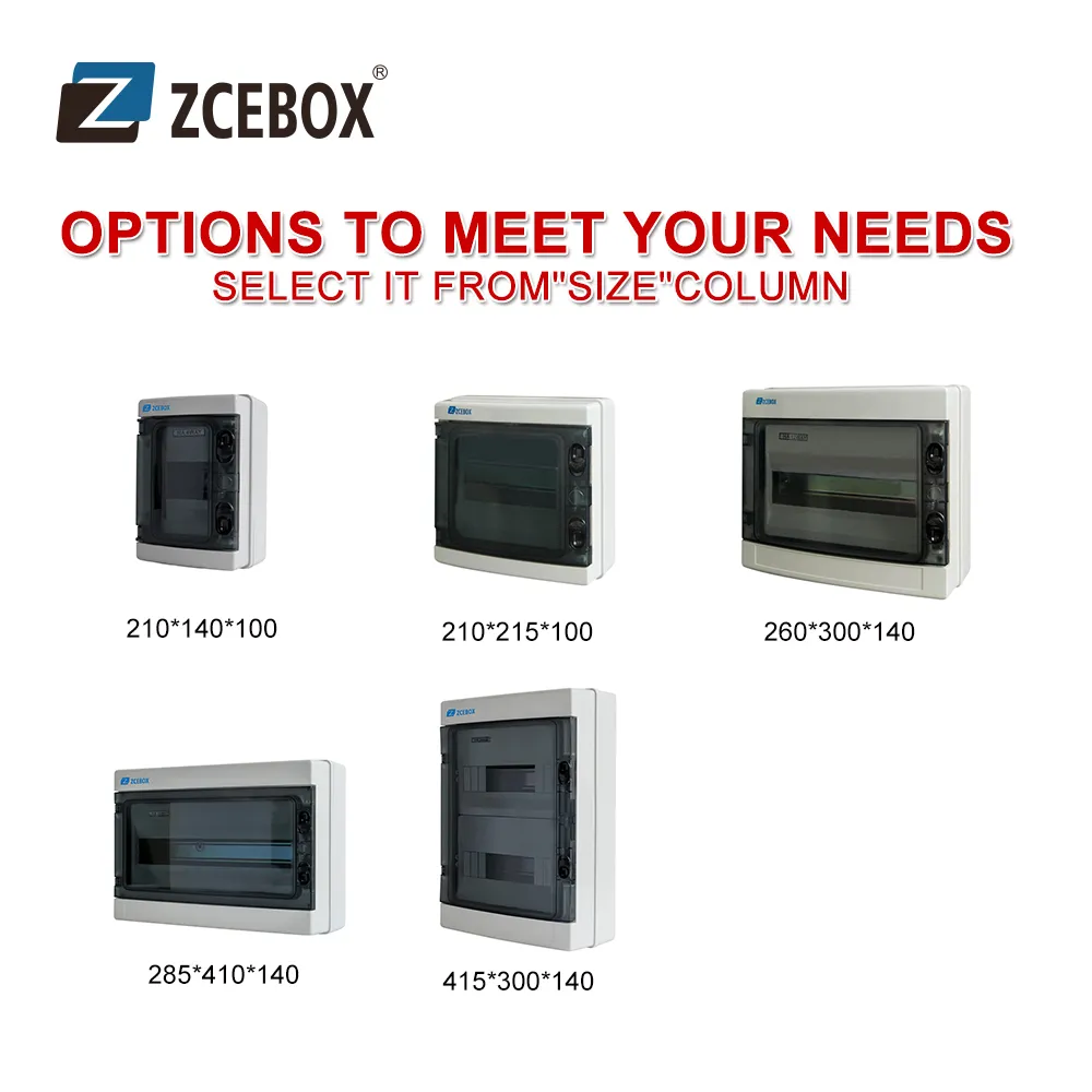 Waterproof Outdoor Plastic Box Distribution Box