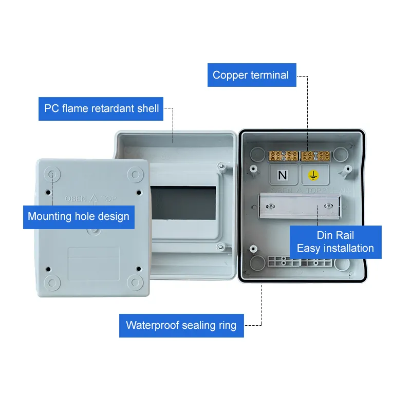 Waterproof Outdoor Plastic Distribution box
