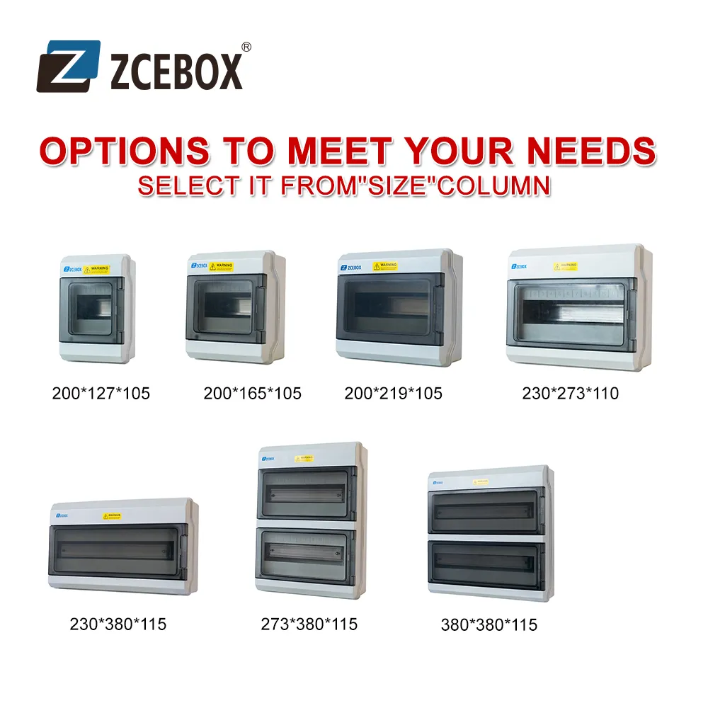 Waterproof Outdoor Plastic Distribution box