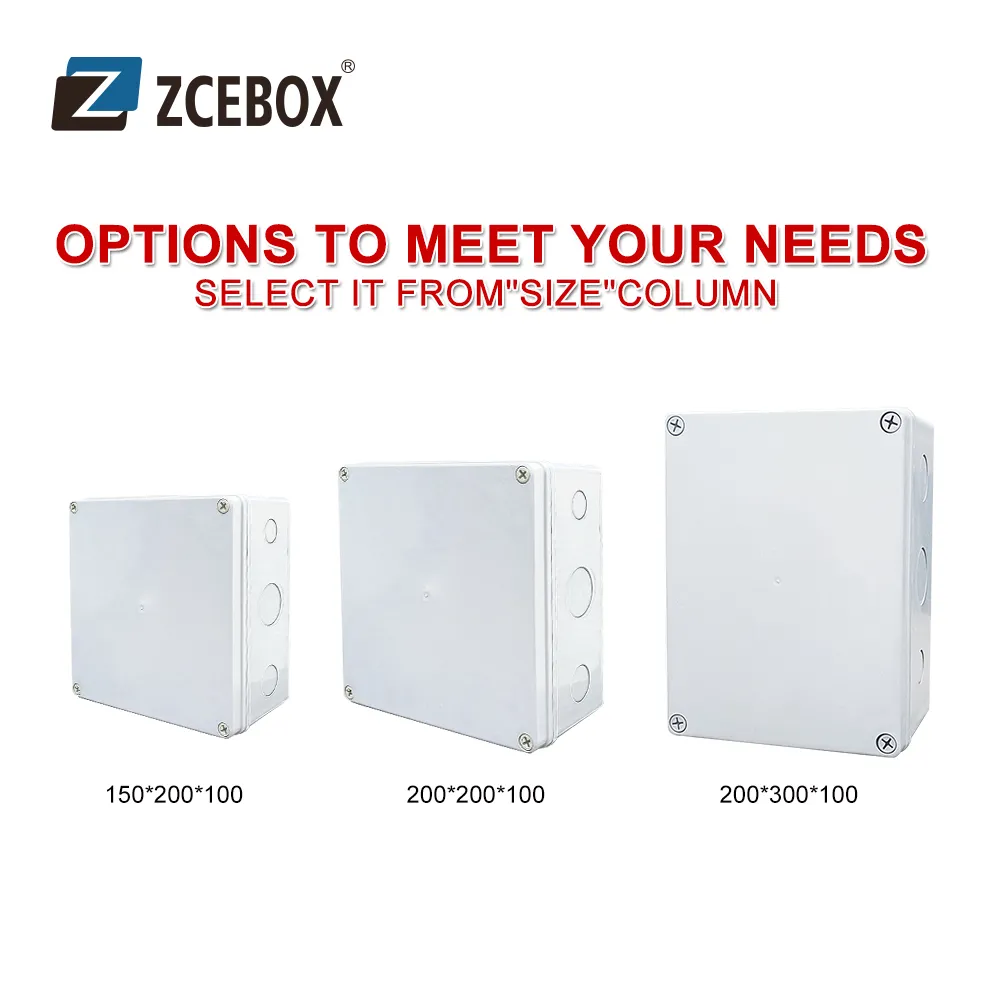 Abs Outdoor Plastic Junction Box