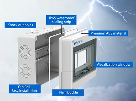 Core Advantages of ZCEBOX Low-Voltage Junction Boxes for Civil/General Industrial Scenarios