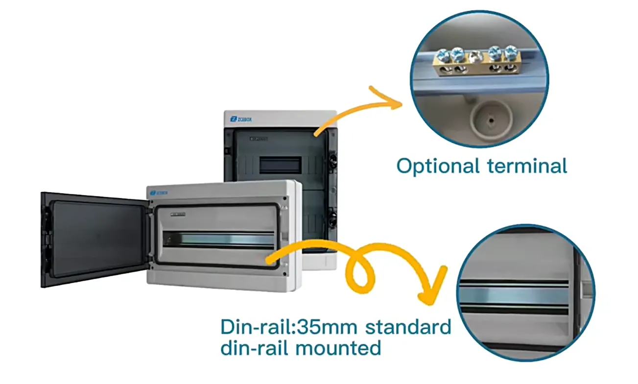 ABS & PVC Junction Boxes for General Low-Voltage Applications