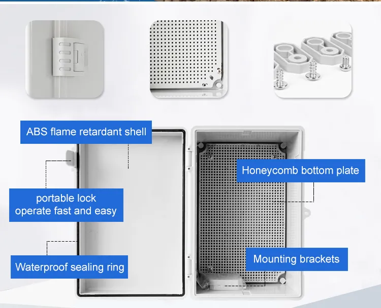 High-Safety Weatherproof Low-Voltage Junction Box | ZCEBOX Professional Wiring Solution